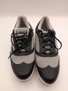 Adidas Adicross Gray Black Wingtip Spikeless Golf Shoes O99028 Women Size 9.5